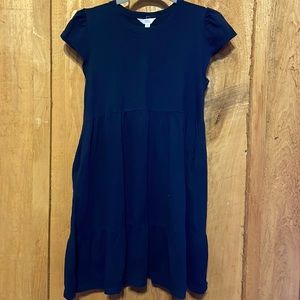 Time & True Navy t shirt dress